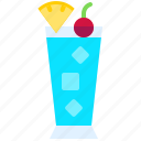 cocktail, beverage, drink, bar, refreshment, mermaid, pineapple
