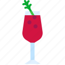 cocktail, beverage, drink, bar, refreshment, poinsettia, champagne