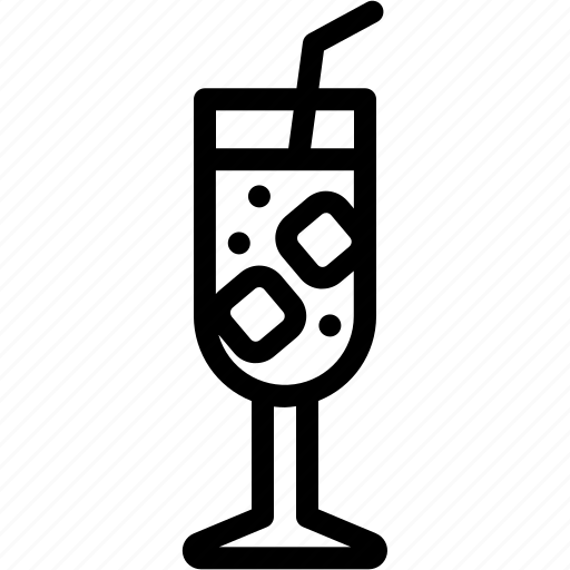 Glass, drink, water, beverage, cocktail, juice, lemon icon - Download on Iconfinder