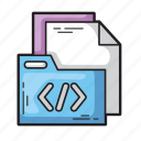 coding, storage, database, archive, data, folder, file