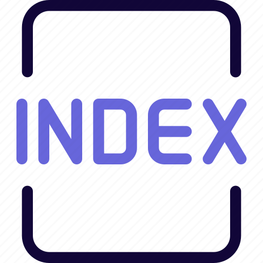 Index, file, coding, files icon - Download on Iconfinder