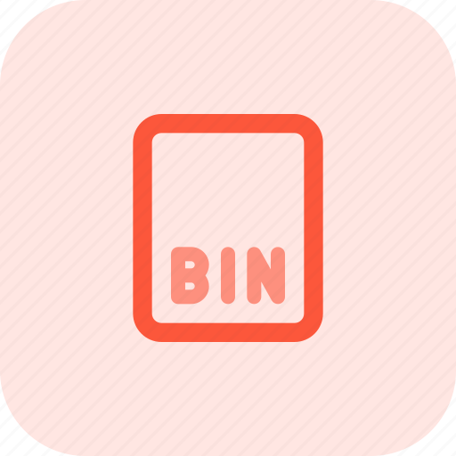 File, coding, files, bin icon - Download on Iconfinder
