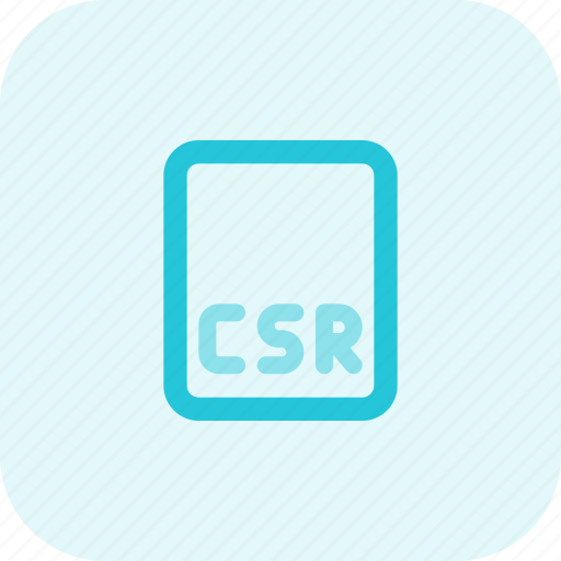 Csr, file, coding, files icon - Download on Iconfinder