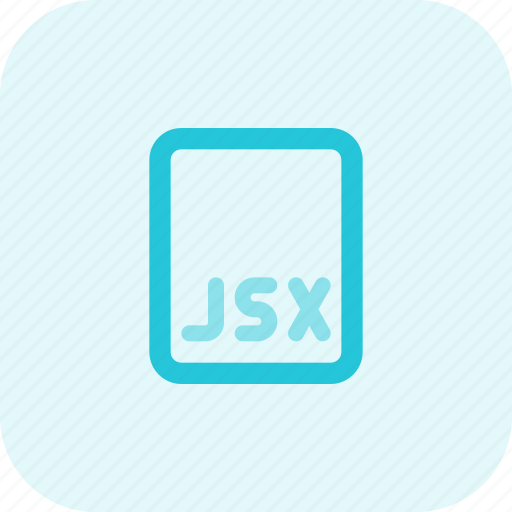 Jsx, file, coding, files icon - Download on Iconfinder