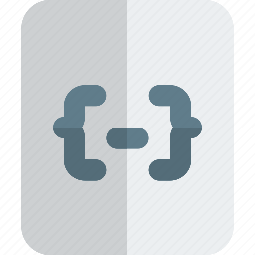 Brackets, file, coding, files icon - Download on Iconfinder