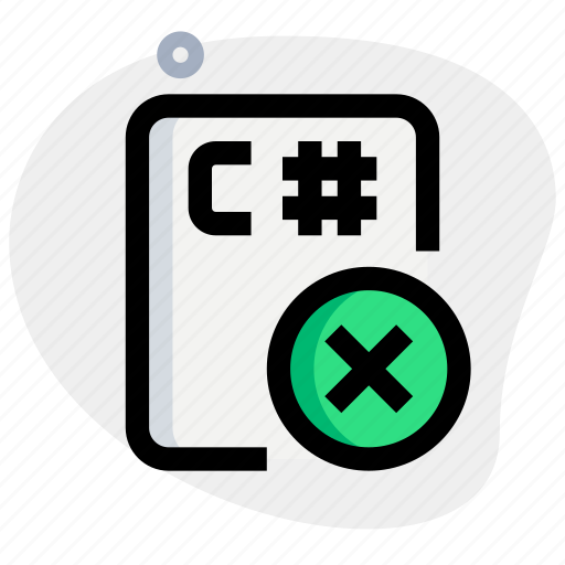 Sharp, file, remove, coding, files icon - Download on Iconfinder