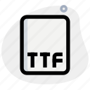 ttf, file, coding, files