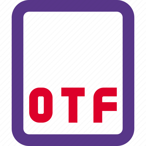 Otf, file, coding, files icon - Download on Iconfinder