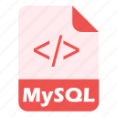 coding, database, extension, file, language, mysql, programming