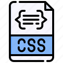 css, document, files, folder, extension