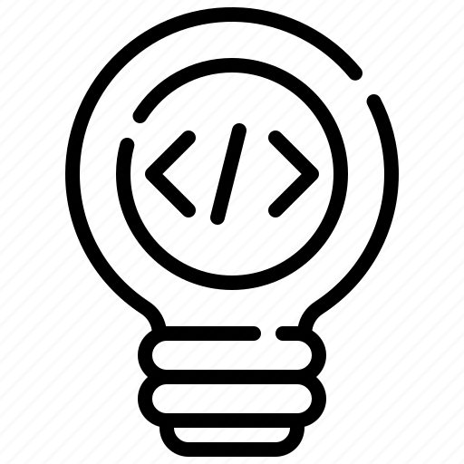 Idea, innovation, web, programming, creativity, light, bulb icon - Download on Iconfinder
