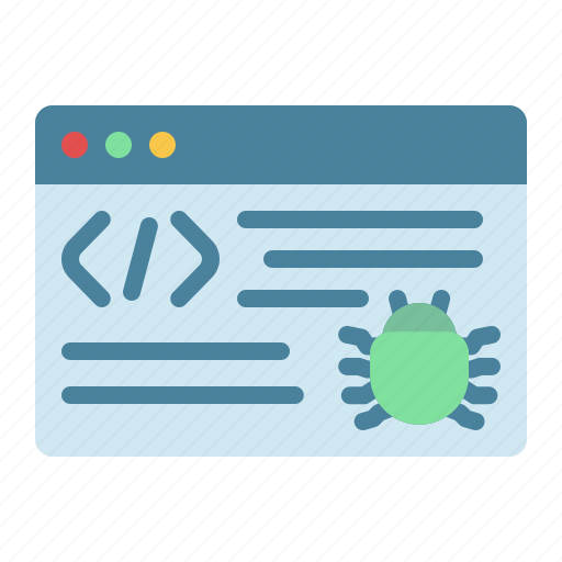 Browser, debugging, bug, coding, programming icon - Download on Iconfinder