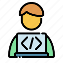 developer, profession, laptop, programmer, coding