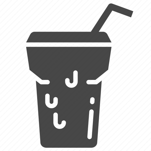 Beverage, cafe, coffee, drinks, ice, latte icon - Download on Iconfinder