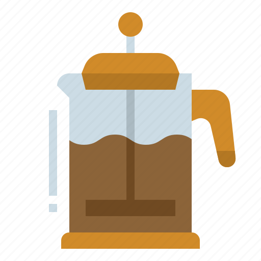 Coffee, french, maker, pot, press icon - Download on Iconfinder