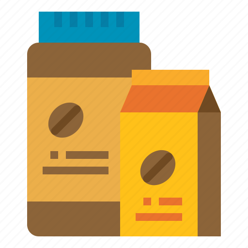Cafe, coffee, hot, instant, powder icon - Download on Iconfinder
