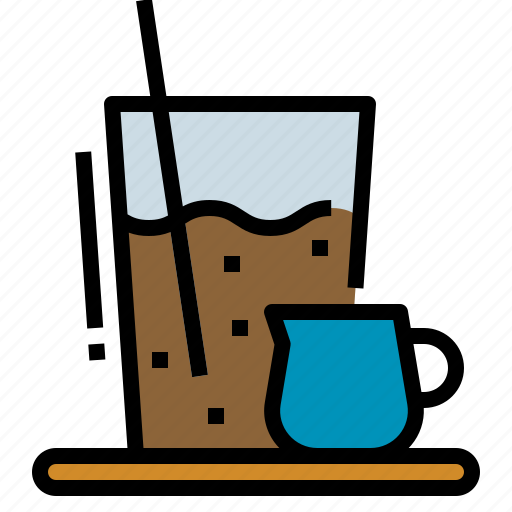 Cafe, coffee, drink, iced, shop icon - Download on Iconfinder