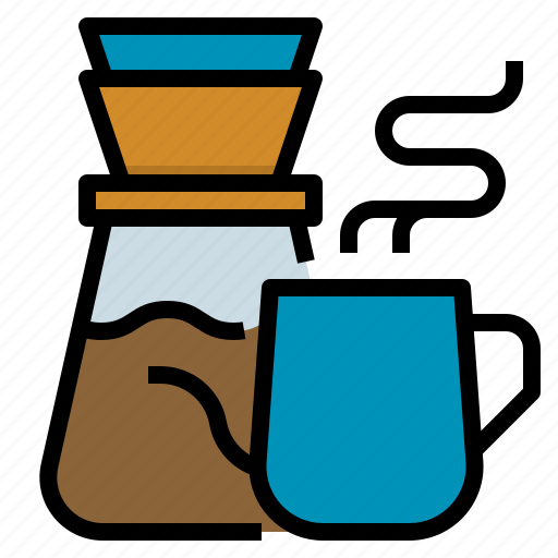 Cafe, coffee, drip, dripper, kettle icon - Download on Iconfinder
