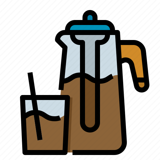 Brew, cafe, coffee, cold, drink icon - Download on Iconfinder