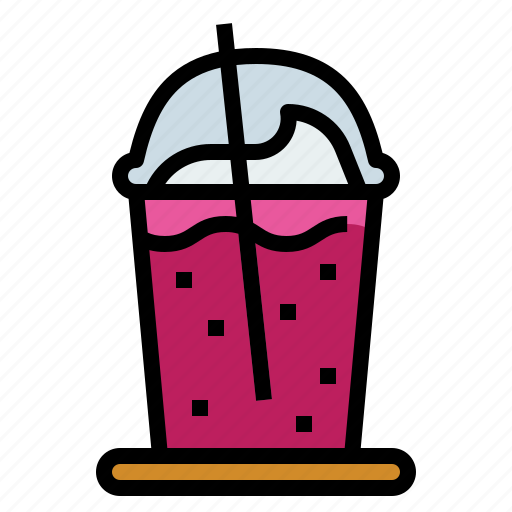 Beverage, cafe, coffee, frappe, smoothie icon - Download on Iconfinder