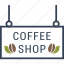 signboard, shop, cafeteria, coffee 