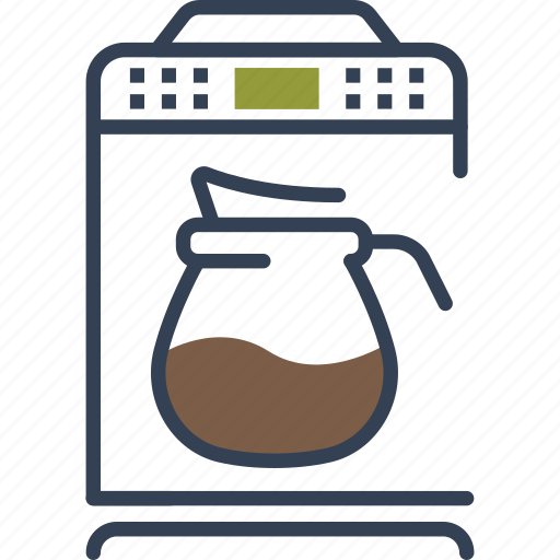 Electric, apparatus, drink, coffee, machine icon - Download on Iconfinder