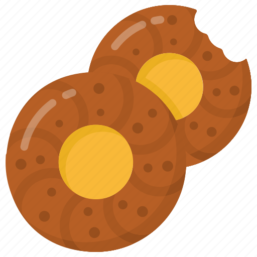 Cookies, biscuits, chocolate chips, bakery item, confections icon - Download on Iconfinder