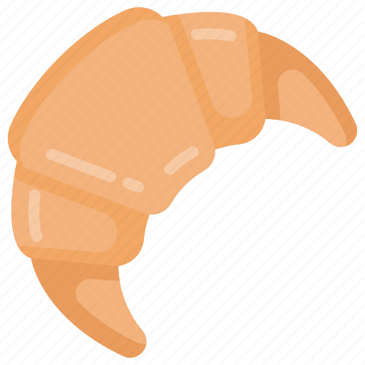 Croissant, crescent roll, food, edible, bakery item icon - Download on Iconfinder