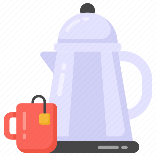 Cafe teapot, teapot, spout teapot, tall teapot, kitchenware icon - Download on Iconfinder