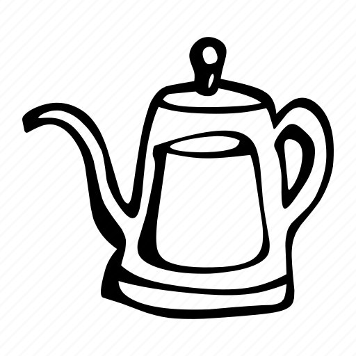 Gooseneck, kettle, coffee, cafe, maker, boiled, pot icon - Download on Iconfinder