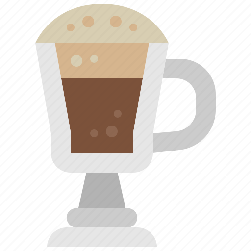 Irish, coffee, glass, drink, cup, beverage, whiskey icon - Download on Iconfinder
