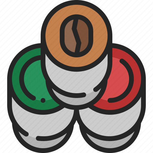 Coffee, capsule, drink, pod, product, package, breakfast icon - Download on Iconfinder