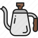 drip, kettle, coffee, drink, pot, hot, pour