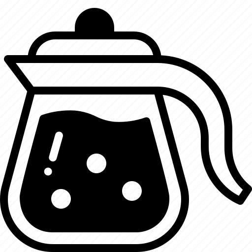 Coffee, pot, drink, kettle, kitchenware, breakfast, maker icon - Download on Iconfinder