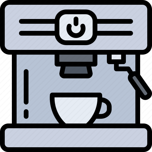 Coffee, machine, cup, shop, drink, drinks, cafe icon - Download on Iconfinder