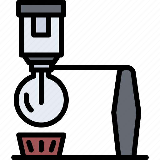 Siphon, coffee, maker, shop, drink, drinks, cafe icon - Download on Iconfinder