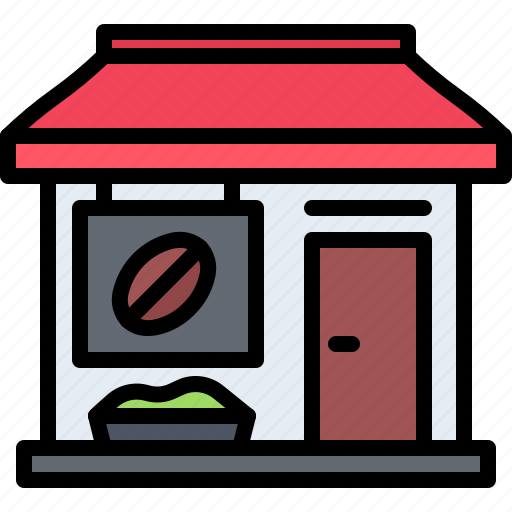 Building, sign, coffee, shop, drink, drinks, cafe icon - Download on Iconfinder
