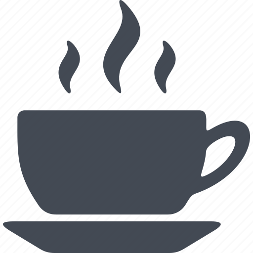Drink, coffee, cup, saucer icon - Download on Iconfinder