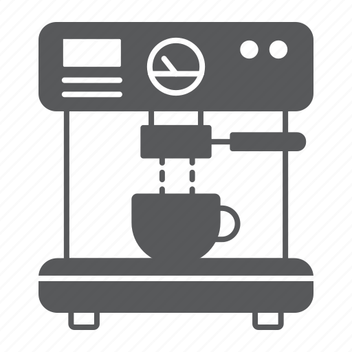 Coffee, machine, espresso, drink, beverage, cup, maker icon - Download on Iconfinder