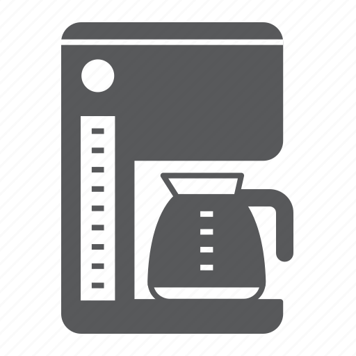 Coffee, maker, americano, drink, equipment, glass, pot icon - Download on Iconfinder