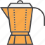 asset, coffee pot, mocha, cafe, caffeine, coffee, beverage, drink, breakfast, restaurant, tea, mug, illustration, espresso, juice, cappuccino, hot, coffee shop 