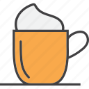 asset, mocha, cafe, caffeine, coffee, beverage, drink, breakfast, restaurant, tea, mug, illustration, espresso, juice, cappuccino, hot, coffee shop
