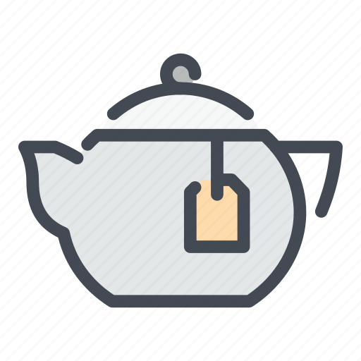 Coffee, drink, fresh, hot, pot, tea, teapot icon - Download on Iconfinder