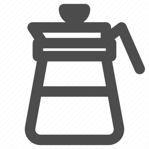 Coffee carafe, coffee decanter, coffee pot, coffee server icon - Download on Iconfinder
