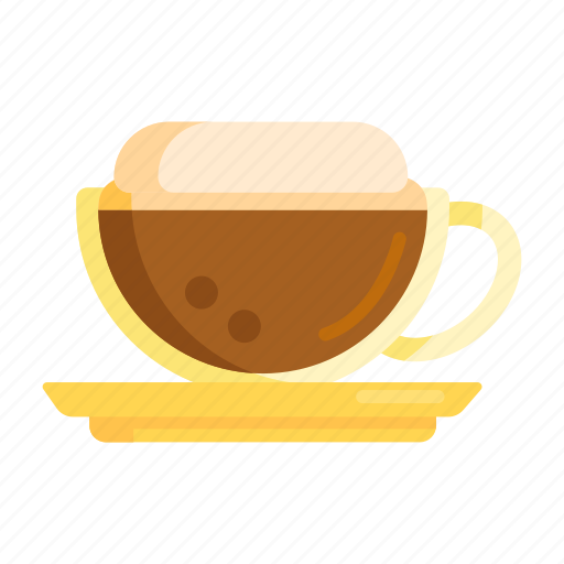 Cappucino, coffee, foam icon - Download on Iconfinder