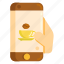 app, coffee, mobile, smartphone 