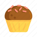 cupcake, food, muffin, pastry