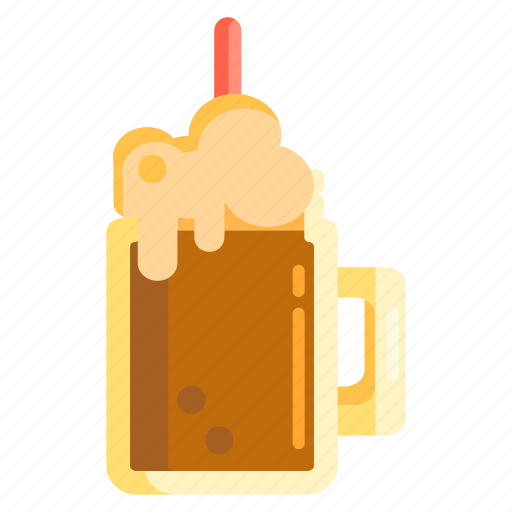 Coffee, frappe, frappucino, frozen, ice blended icon - Download on Iconfinder