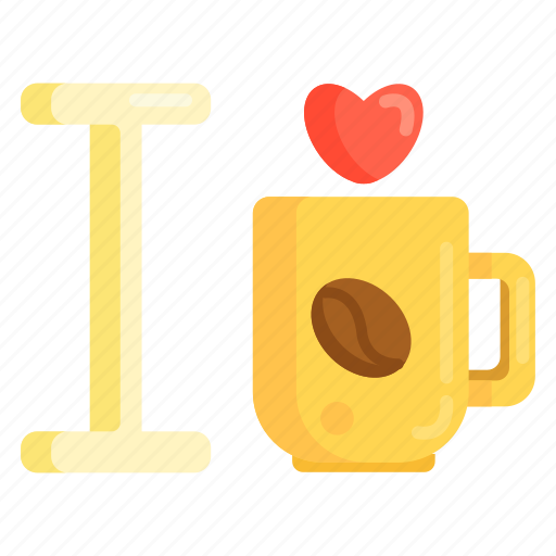 Coffee, coffee lover, i love coffee icon - Download on Iconfinder