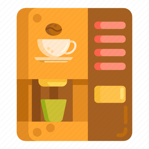 Coffee, coffee machine, instant coffee machine, vending machine icon - Download on Iconfinder
